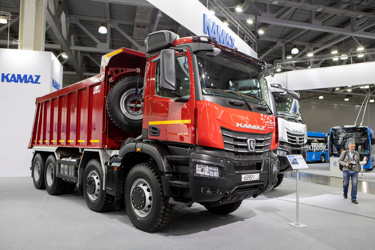 Изображение к статье «Изготовлена первая партия самосвалов КАМАЗ-65951»