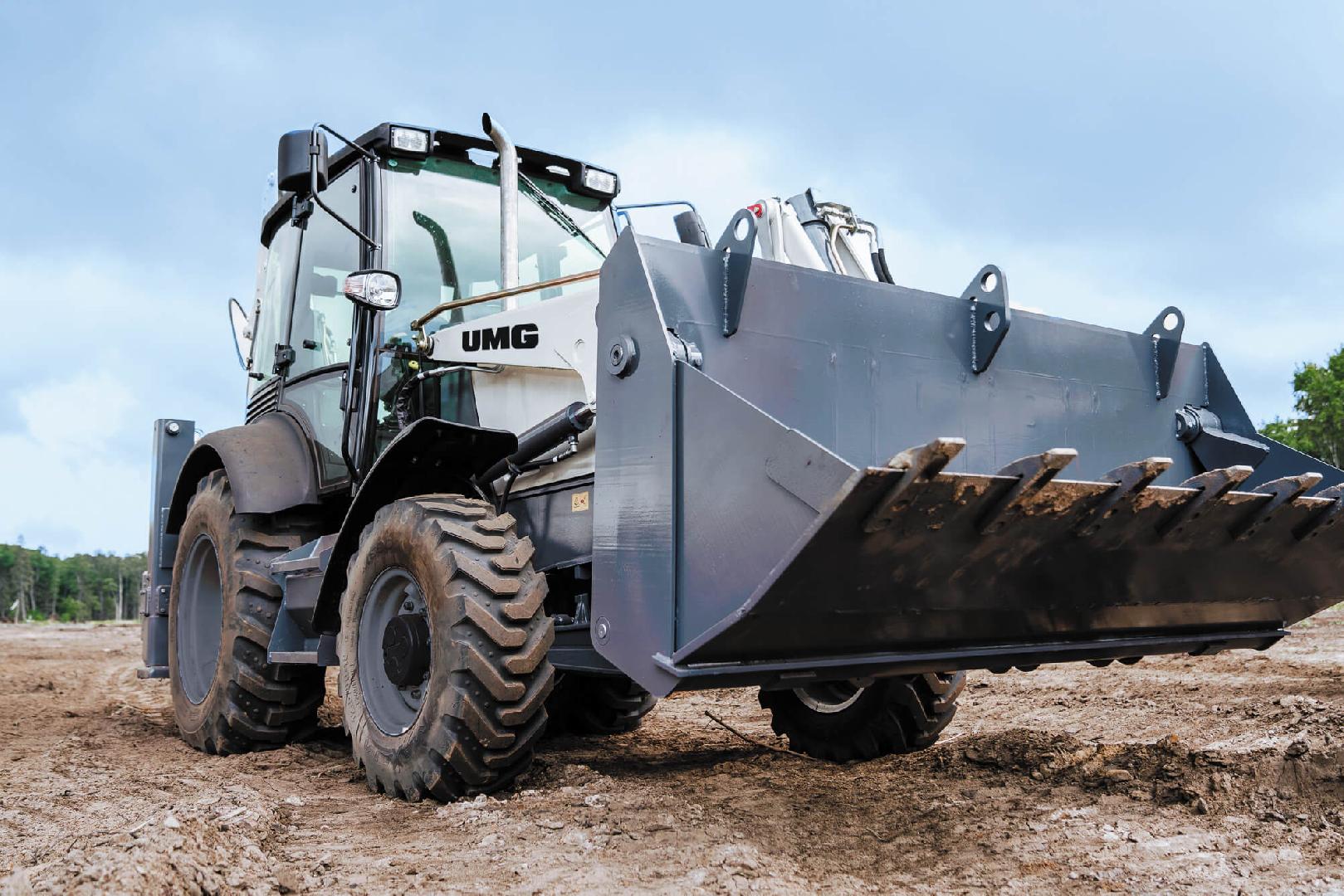 Изображение к статье «Экскаваторы погрузчики. UMG»