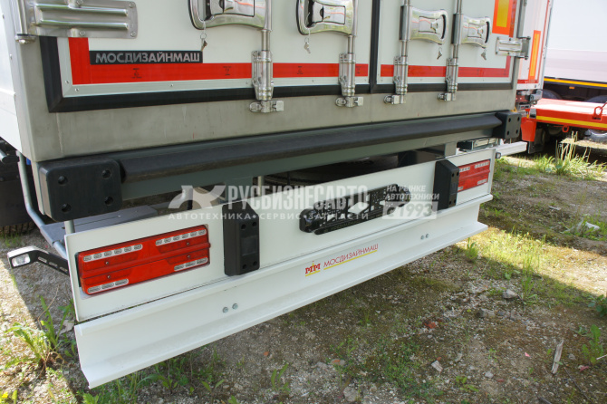 Купить Мосдизайнмаш МДМ 9703, П/п рефрижератор, L= 16,8 м, 4 оси JOST, ХОУ Thermo King SLXi400 в компании Русбизнесавто - изображение 4