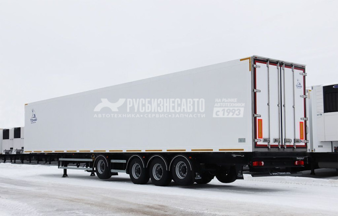 Купить ТОНАР R4-16 (97855) П/п изотермический, L-16,5м, V-104,2м3, ССУ-1150, 4 оси, 1-я вынесенная. в компании Русбизнесавто - изображение 1