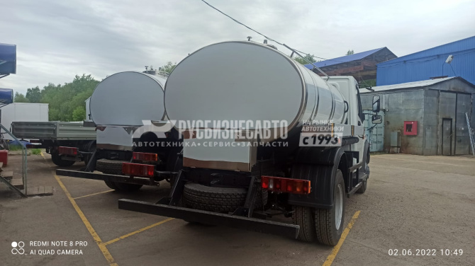 Купить АЦ пищевая ГАЗ-C41R13 (4,2 м3, 2 отсека, ТМД-ЦП-4.2/2-01) в компании Русбизнесавто - изображение 2