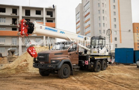 Купить КС 55729-3К-3 автокран 32 т. (УРАЛ-4320) ОВОИД в компании Русбизнесавто - изображение 1