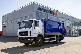 KAT-16 на шасси МАЗ 5340С2-585-013 (ТКМ-431) Мусоровоз, 16м3, задн. загрузка