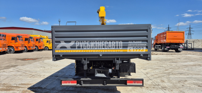 Купить КМУ КАМАЗ 4308-3084-69 (Евро-5) + SOOSAN SCS524 нижн. упр. + борт сталь 6,2м. + доп.опоры в компании Русбизнесавто - изображение 5