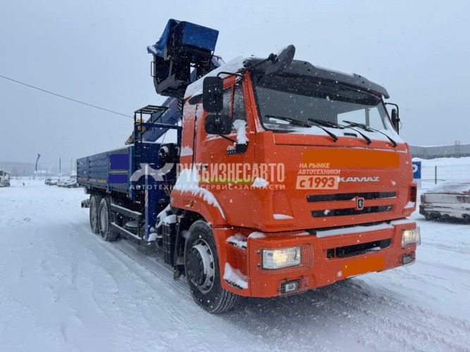 Купить КМУ Камаз 65115 + DONG YANG SS1966 ACE б/у (2025 г.в. 2598 км. 151 м/ч)(8049)-Сбер комис-Хабибулин Р в компании Русбизнесавто - изображение 0