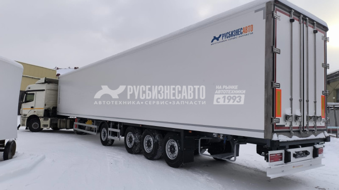Купить Мосдизайнмаш МДМ 9703, П/п рефрижератор, L= 16,8 м, 4 оси JOST, ХОУ Thermo King SLXi400 в компании Русбизнесавто - изображение 1