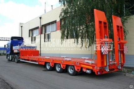 Купить СПЕЦПРИЦЕП 994273 (9942L3) трал низкорамный, механические трапы, оси ROR, ССУ 1300 в компании Русбизнесавто - изображение 1