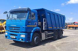 КАМАЗ 6520-B5 самосвал б/у (2022 г., 65 494км.) ДВС Cummins (5006) Новая резина