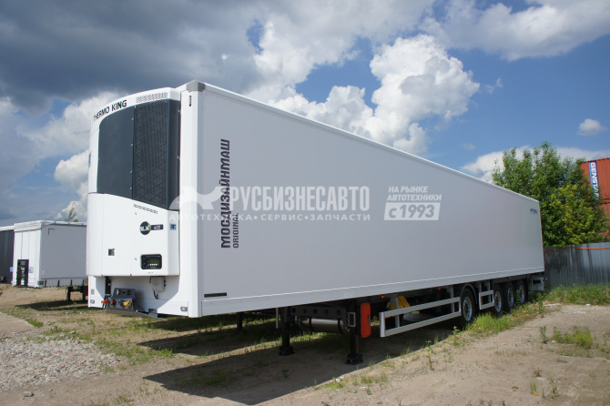 Купить Мосдизайнмаш МДМ 9703, П/п рефрижератор, L= 16,8 м, 4 оси JOST, ХОУ Thermo King SLXi400 в компании Русбизнесавто - изображение 0