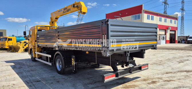 Купить КМУ КАМАЗ 4308-3084-69 (Евро-5) + SOOSAN SCS524 нижн. упр. + борт сталь 6,2м. + доп.опоры в компании Русбизнесавто - изображение 4
