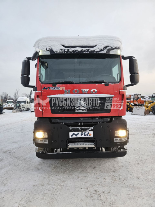 Купить Самосвал HOWO T5G 8x4 б/у (2022г.в., 129 594 км.)(5873)новая резина зад. ось в компании Русбизнесавто - изображение 1
