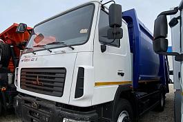 КО-427-73П на шасси МАЗ-534025-585-013 мусоровоз задняя загрузка,портал, 18,5 м3