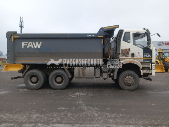 Купить Самосвал FAW J6 6x6 б/у (2023 г.в.,37 611 км.)(0025) в компании Русбизнесавто - изображение 12
