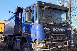 Самосвал SCANIA P440B8X8HZ 8x8 б/у (2020г.; 546 674 км) (0260)
