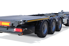 ТОНАР К4-U (99891) п/п-контейнеровоз с вынесенной осью, ССУ1100мм, 1х20, 2х20, 1х30, 1х40, 1х40 HC